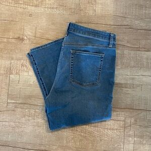 Talbots Crop Flare Jeans 14P